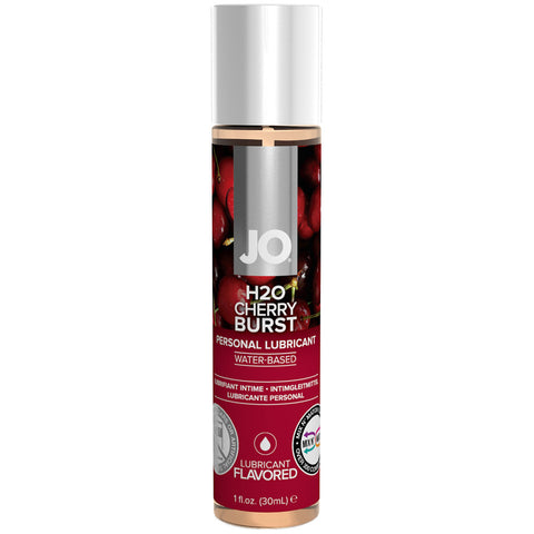 H2O Flavored Lube 1oz/30ml in Cherry Burst