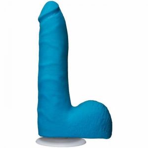 American Pop! Realistic Blue Dildo