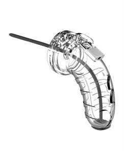 Shots Man Cage with Urethral Sounding