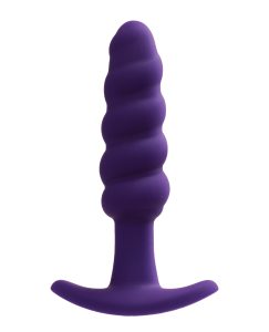 twist butt plug purple anal