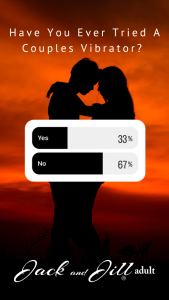 Jack And Jill Adult Couples Vibrator Poll Infographic