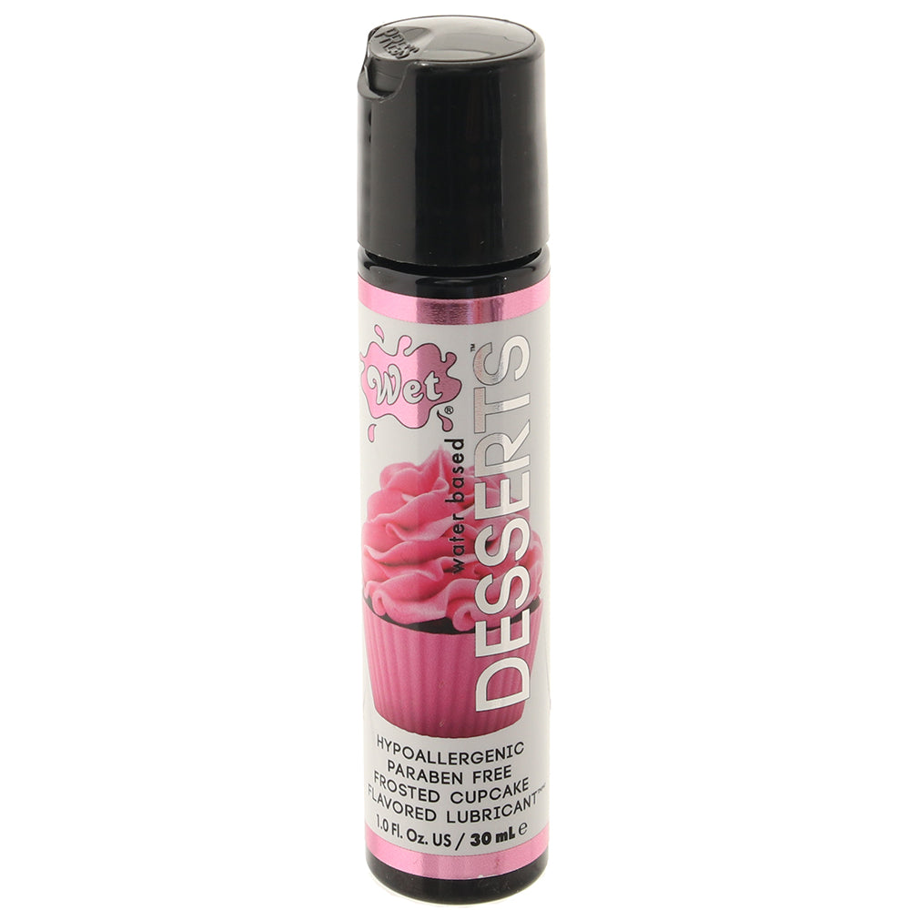 Desserts Flavored Lube 1oz/30ml in Frosted Cupcake