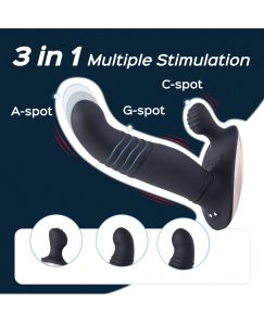 Vibrating Prostate and Perineum Massager diagram 1