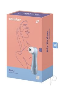 Satisfyer Pro 2 Clitoral Stimulator Box Blue