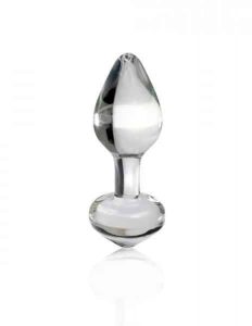 Icicles No. 44 Hand Blown Glass Butt Plug Icicles No. 44 Hand Blown Glass Butt Plug