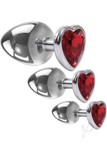metal anal training butt plug kit