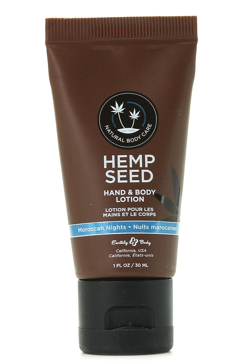 Hemp Seed Lotion 1oz/30ml in Moroccan Nights